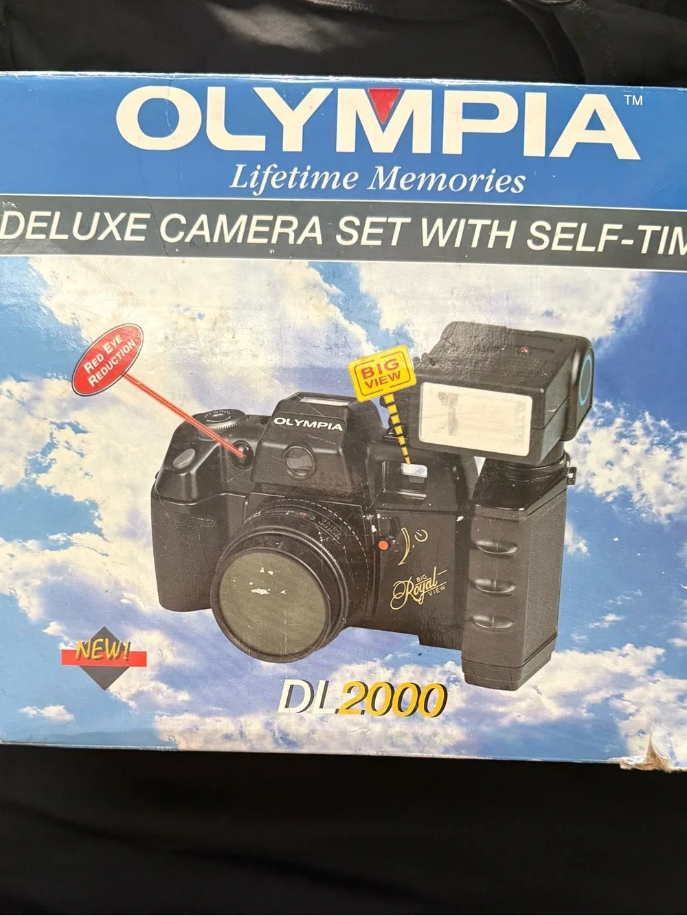 DL2000 Black Camera Set with Flash - Deluxe Photo Kit